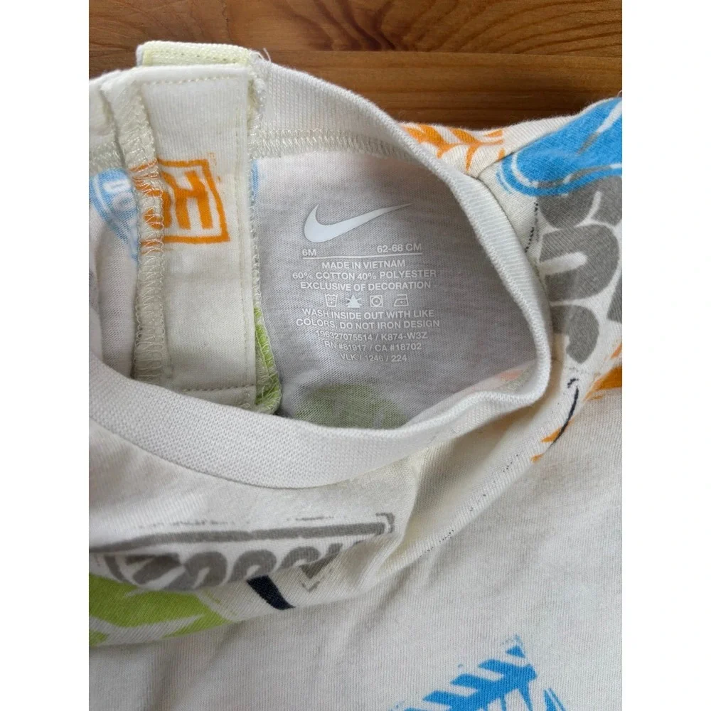 Nike Infant Graffiti Logo Romper Size 6M